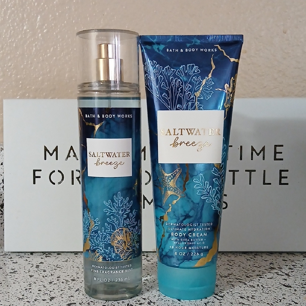 Bath & Body Works Saltwater Breeze Set